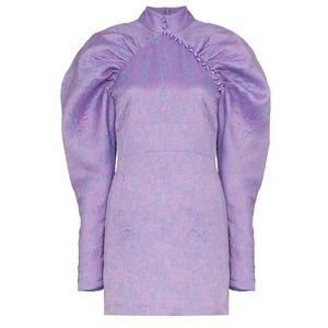 Kim Afterglow Jacquard Mini Sheath Dress